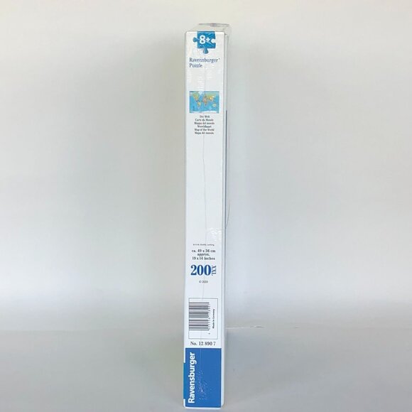 New sealed Ravensburger 200XXL Puzzle-Map of the World - Picture 13 of 15